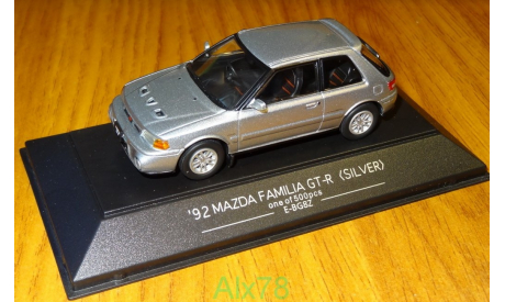 Mazda Familia GT-R 1992 E-BG8Z, SAPI, 1:43, металл, 1 of 500, масштабная модель, scale43