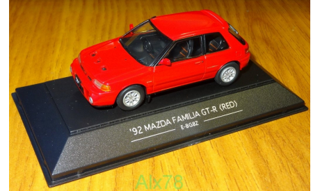 Mazda Familia GT-R 1992 E-BG8Z, SAPI, 1:43, металл, 1 of 500, масштабная модель, 1/43