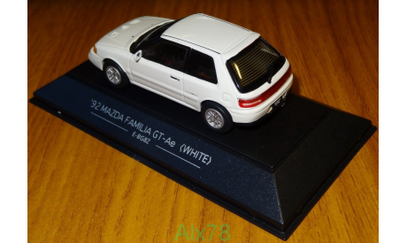 Mazda Familia GT-Ae 1992 E-BG8Z, SAPI, 1:43, металл, масштабная модель, scale43