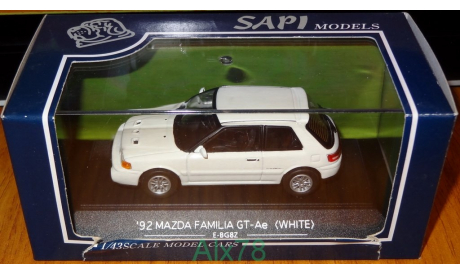 Mazda Familia GT-Ae 1992 E-BG8Z, SAPI, 1:43, металл, масштабная модель, scale43