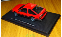 Toyota Corolla Levin 1600 GTV AE86 with alloy weels, Ebbro, 1:43, металл, масштабная модель, scale43