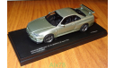 Nissan Skyline GT-R BNR34 M-Spec Nur, Kyosho, металл, 1:43, масштабная модель, scale43