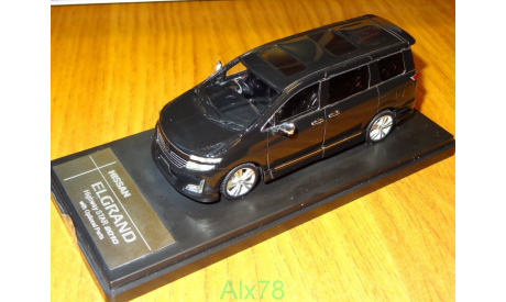 Nissan Elgrand 2010 HighWay Star Optional Parts, Wit’s, 1:43, смола, в боксе, масштабная модель, scale43