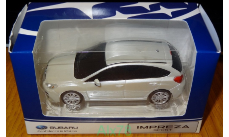 Subaru Impreza Sport, 1:40, пластик, с двигателем, масштабная модель, 1:43, 1/43, Kyosho