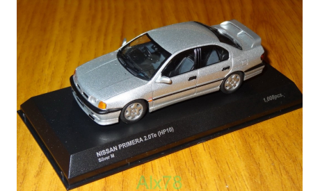 Nissan Primera 2.0Te HР10, Kyosho, 1:43, металл, масштабная модель, scale43