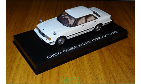 Toyota Chaser Avante Twin Cam 24 GX61 (1982) 1/43 Aoshima DISM, масштабная модель, 1:43