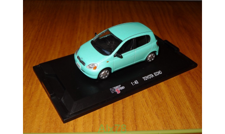 Toyota Echo (Vitz), Hi-Speed, металл, 1:43, масштабная модель, 1/43