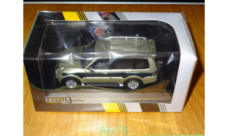 Mitsubishi Pajero 2010, 2-tone, First 43, металл, 1:43, масштабная модель, J-Collection, scale43