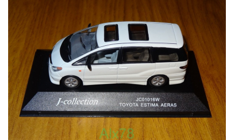 Toyota Estima 3.0 Aeras, J-Collection, 1:43, металл, масштабная модель, scale43