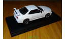 Nissan Skyline GT-R (BNR34) V-Spec N1, White, Kyosho, 1:43, металл, масштабная модель, scale43