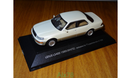 Toyota Celsior (Lexus LS400) 1989, TOSA, 2-tone, 1 of 300, 1:43, металл, масштабная модель, 1/43