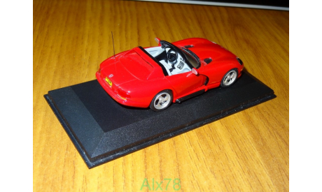 Dodge Viper, 1:43, Minicar Plus, France, масштабная модель, scale43