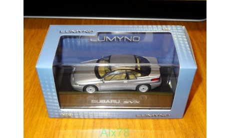 Subaru Alcyone SVX Silver, Norev Lumyno, 1:43, металл, масштабная модель, scale43