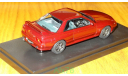 Nissan Skyline GT-R (BNR32), red, Kyosho 1:43 металл, масштабная модель, scale43