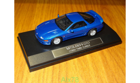 Mitsubishi GTO 1990, Blue, Hi-Story, 1:43, смола, масштабная модель, 1/43
