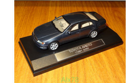 Toyota Aristo 1991 3.0V, Hi-Story 1:43 смола, масштабная модель, scale43