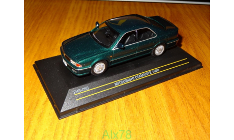 Mitsubishi Diamante, 1990, Green, First43, металл, 1:43, масштабная модель, First 43 Models, scale43