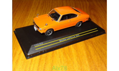 Mazda Capella 1970, Orange, First 43, металл, 1:43, масштабная модель, First43, 1/43