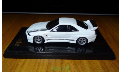Nissan Skyline GT-R (BCNR33) VeilSide COMBAT II, 1:43, coldcast, масштабная модель, scale43, AOSHIMA