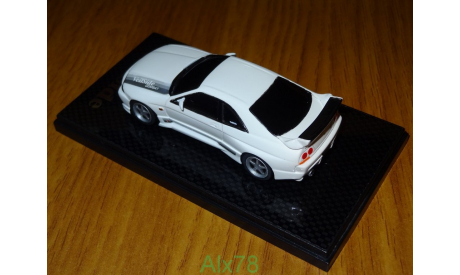 Nissan Skyline GT-R (BCNR33) VeilSide COMBAT II, 1:43, coldcast, масштабная модель, scale43, AOSHIMA
