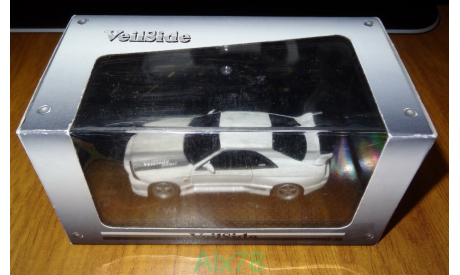 Nissan Skyline GT-R (BCNR33) VeilSide COMBAT II, 1:43, coldcast, масштабная модель, scale43, AOSHIMA