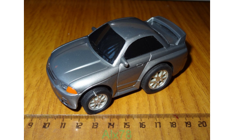 Nissan Skyline GT-R R32, 11 см, пластик, самодвижущаяся Супер гонка )), масштабная модель, scale43