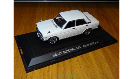Nissan Bluebird SSS, Ebbro, 1:43, металл, масштабная модель, scale43