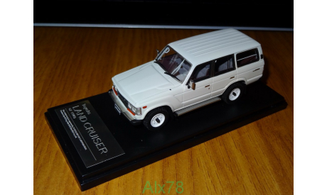 Toyota Land Cruiser 60 GX 1989, Hi-Story, 1:43, Смола, масштабная модель, 1/43