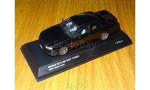 Nissan Skyline 25GT Turbo ER34 2000, Black Pearl, Kyosho, 1:43, металл, рестайл, масштабная модель, scale43