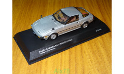 Mazda Savanna RX-7 (SA22C) Limited, Silver, Kyosho,1:43, металл