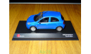 Nissan March, Pacific Blue, J-collection- Kyosho, 1:43, металл, масштабная модель, scale43