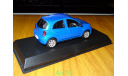 Nissan March, Pacific Blue, J-collection- Kyosho, 1:43, металл, масштабная модель, scale43