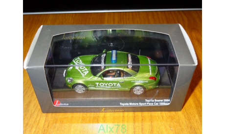 Toyota Soarer (Lexus SC430) 2004, J-Collection, 1:43, металл, масштабная модель, Kyosho, scale43