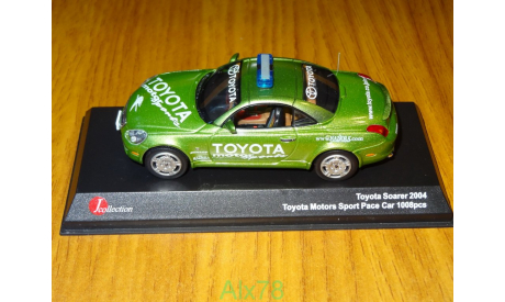 Toyota Soarer (Lexus SC430) 2004, J-Collection, 1:43, металл, масштабная модель, Kyosho, scale43