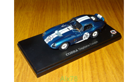 Shelby Cobra Daytona Coupe, Kyosho 1:43, металл, масштабная модель, 1/43