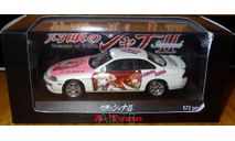 Toyota Soarer 2007 рестайл, Kyosho A-team, 1:43, металл, масштабная модель, scale43