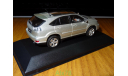 Toyota Harrier AirS (Lexus RX)  2006, Silver Metallic, J-collection, 1:43, металл, масштабная модель, scale43