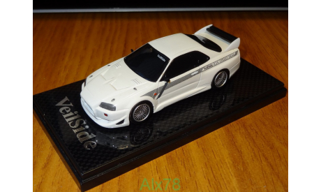 Nissan Skyline GT-R VeilSide R34 StreetDrag, 1:43, polystone, в боксе, масштабная модель, scale43, AOSHIMA