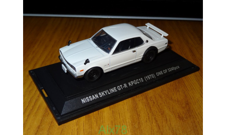 Nissan Skyline 2000 GT-R (KPGC10), EBBRO, 1:43, металл, масштабная модель, scale43