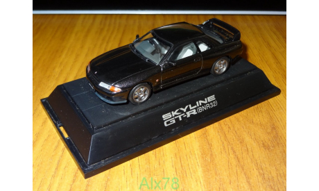 Nissan Skyline GT-R (BNR32), Ebbro, 1:43, металл, масштабная модель, scale43