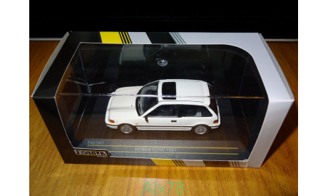 Honda Civic 1987, White, First:43, 1:43, металл, масштабная модель, 1/43, First43