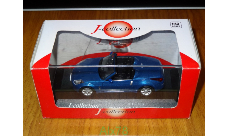 Nissan Fairlady Z Roadster + тент, J-collection, 1:43, металл, масштабная модель, scale43