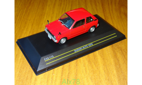Suzuki Alto 1979, Red, First43, 1:43, металл, масштабная модель, First 43 Models, scale43
