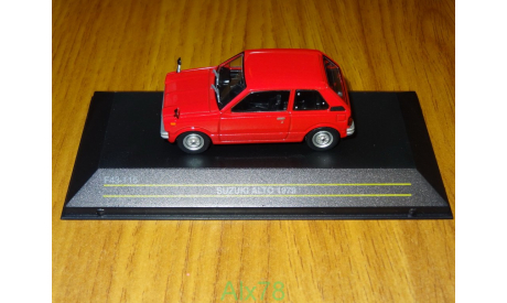 Suzuki Alto 1979, Red, First43, 1:43, металл, масштабная модель, First 43 Models, scale43