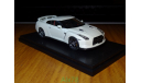 Nissan GTR (R35) 2007 Black Edition, Ebbro, 1:43, металл, масштабная модель, scale43