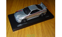 Nissan Skyline GT-R R34 Nismo S-Tune, silver, Kyosho, 1:43, металл, масштабная модель, scale43