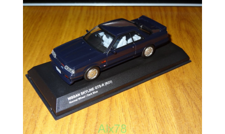 Nissan Skyline GTS-R (R31), Kyosho, 1:43, металл, масштабная модель, scale43