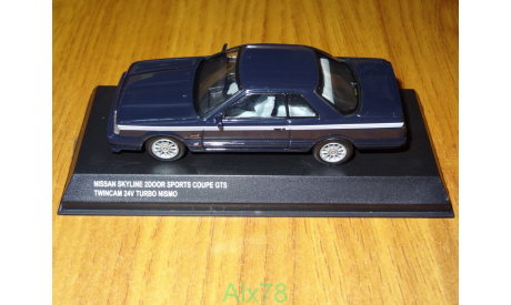 Nissan Skyline Sports Coupe GTS TwinCam 24V Turbo Nismo, HR31, 1987, Kyosho, 1:43, металл, масштабная модель, scale43