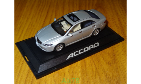 Honda Accord, Дилерская, металл, 1:43, масштабная модель, Ebbro, 1/43