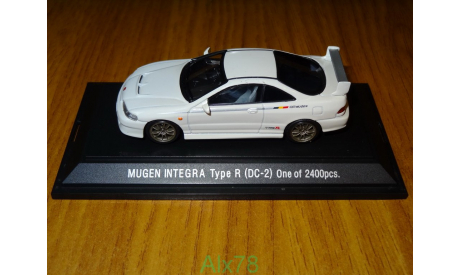Honda Integra Type R DC2 Mugen, Ebbro, 1:43, металл, масштабная модель, scale43